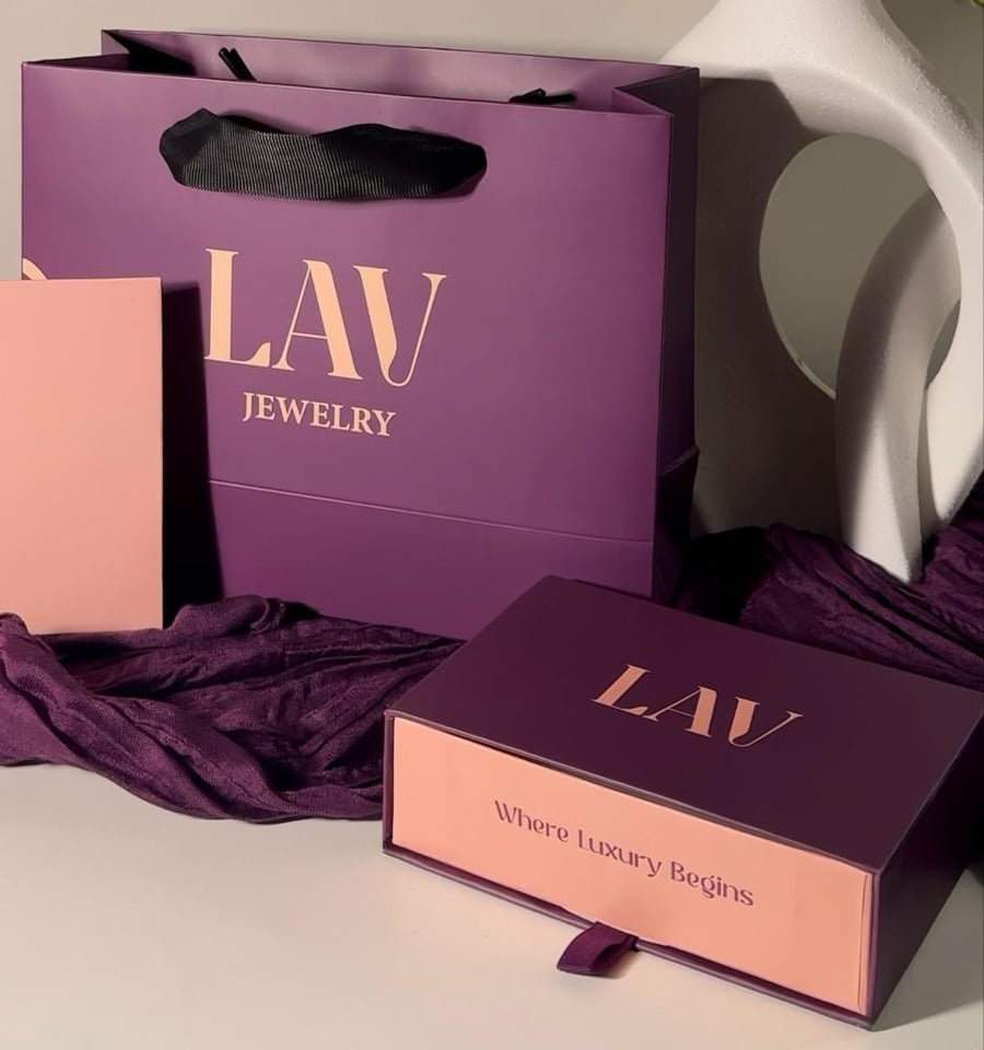 تشوكر لاف سافاير - LAV Sapphire - فضة عيار 925