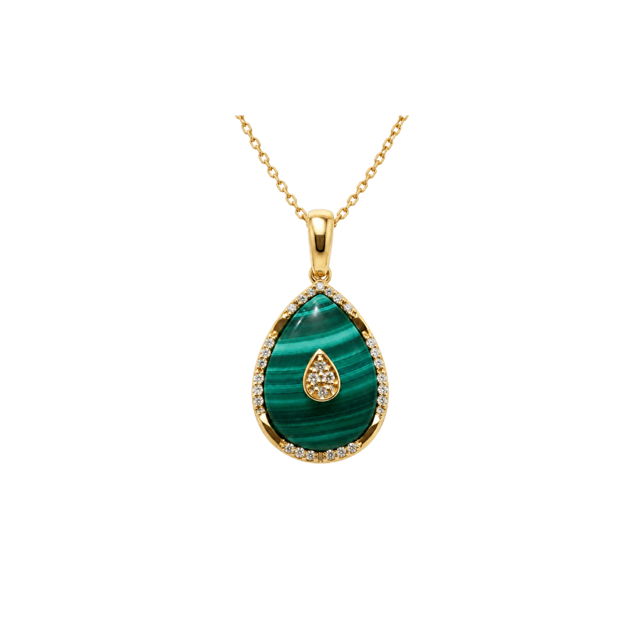 FRANK ROSHA Gold, Diamond and Gemstone Necklace – JFRN0377SYHSH