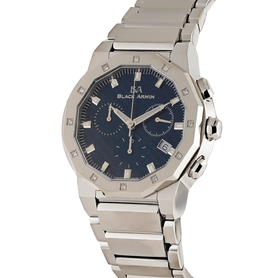 BLACK ARMIN DIAMOND MEN'S WATCH K1646S1