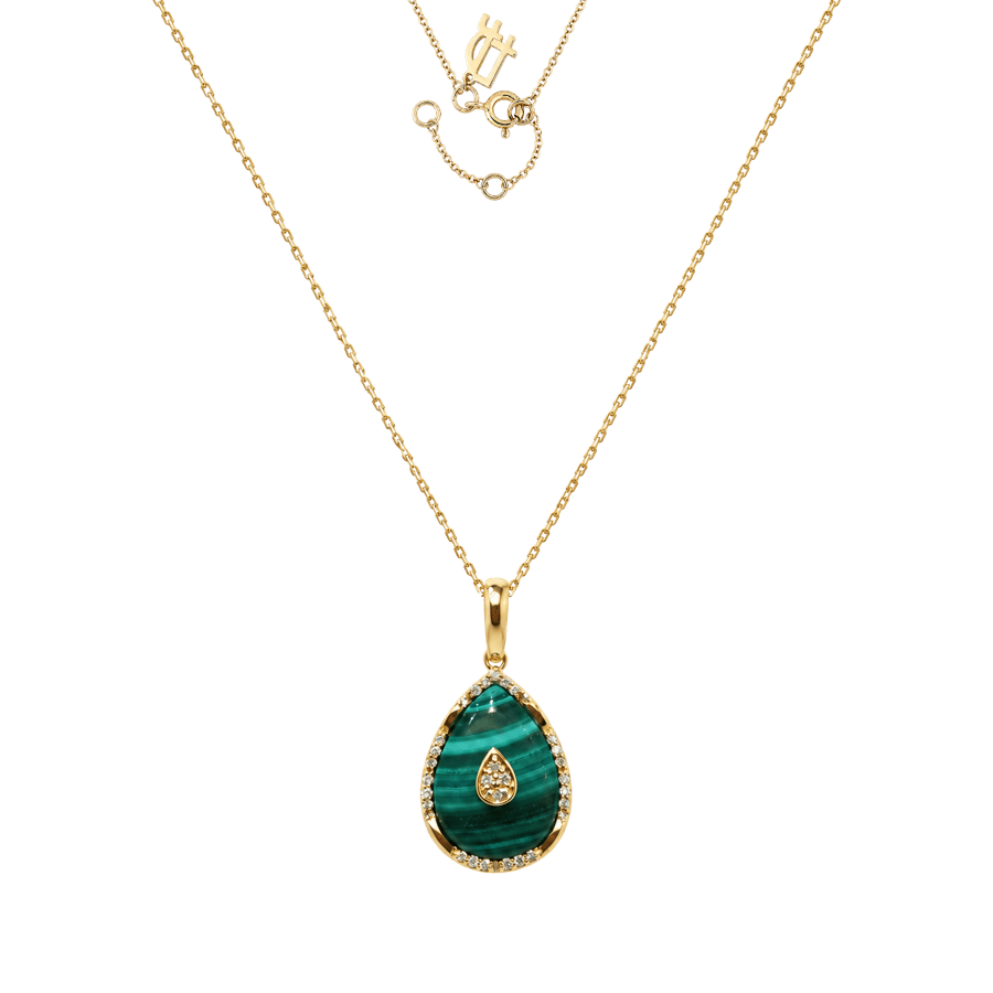 FRANK ROSHA Gold, Diamond and Gemstone Necklace – JFRN0377SYHSH