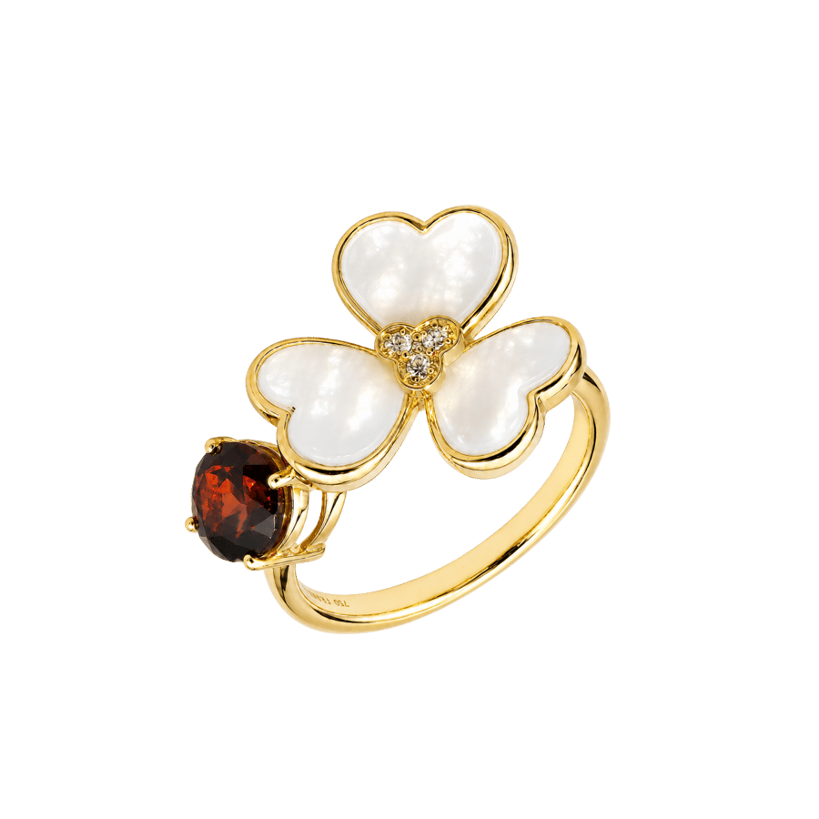 Gold, Diamond & Gemstone Ring by Frank Rosha JFRR0469SYHSH