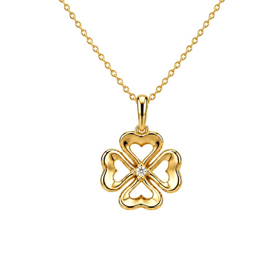 MILLAORO 18K Gold & Diamond Necklace – JMON0228DYHSH