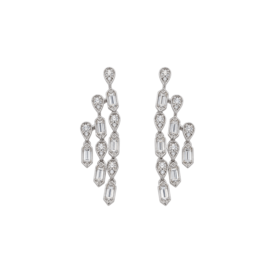 Sharly 18K White Gold Diamond Earrings – JHRE0203DWASH