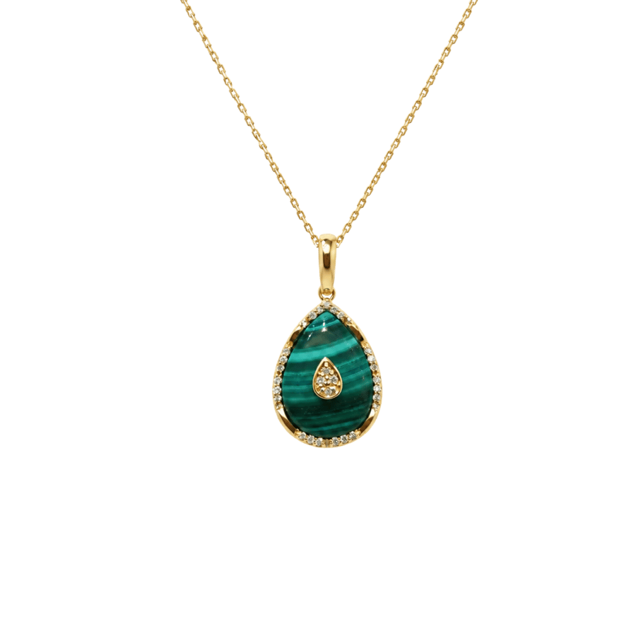 FRANK ROSHA Gold, Diamond and Gemstone Necklace – JFRN0377SYHSH