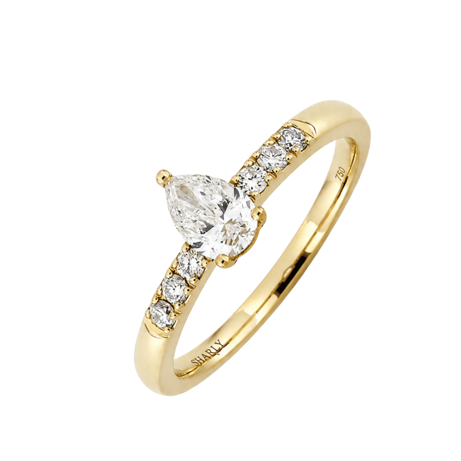 Sharly 18K Gold & Diamond Ring – JHRR0260DYDSH