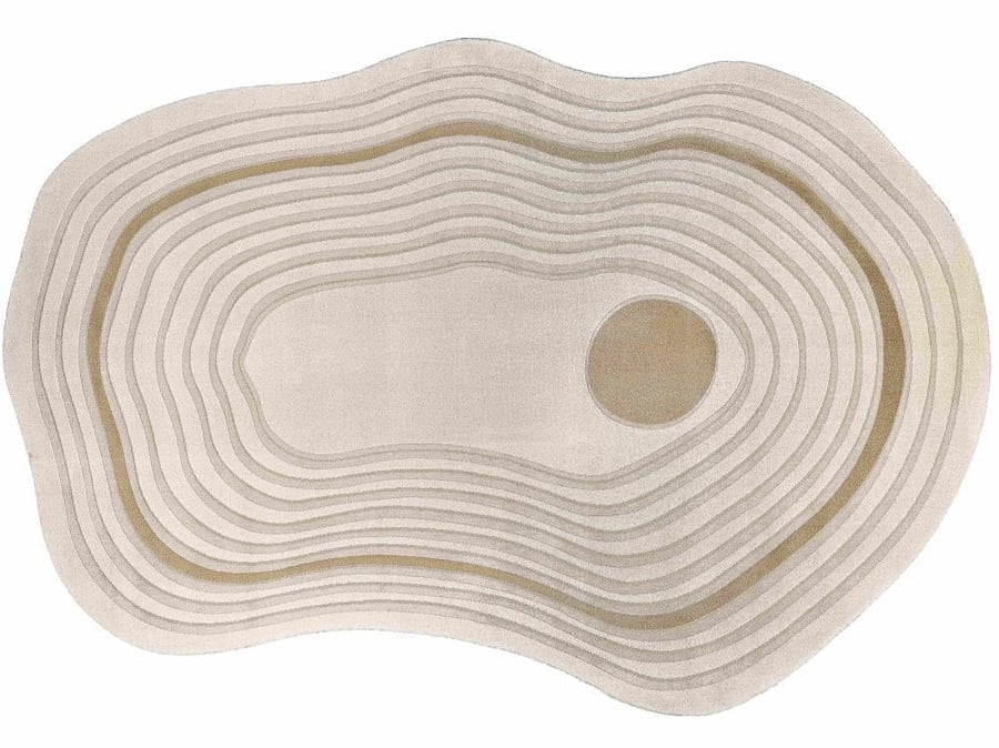 Wool woven carpet