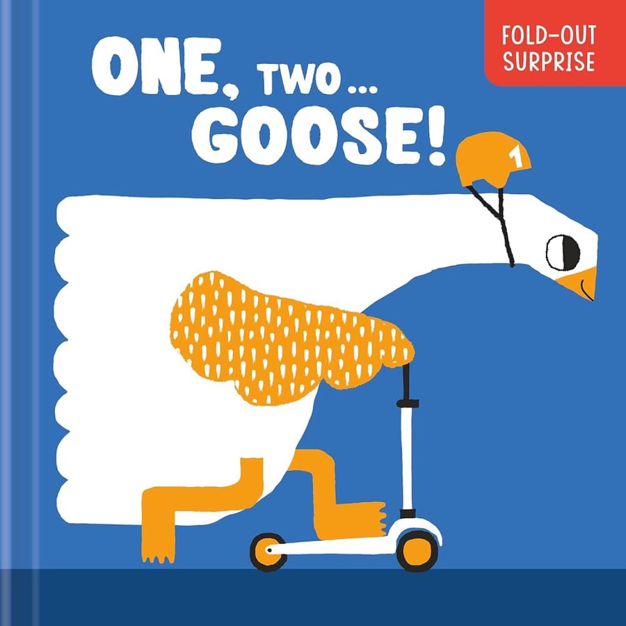 Fold-out surprise - One  two goose