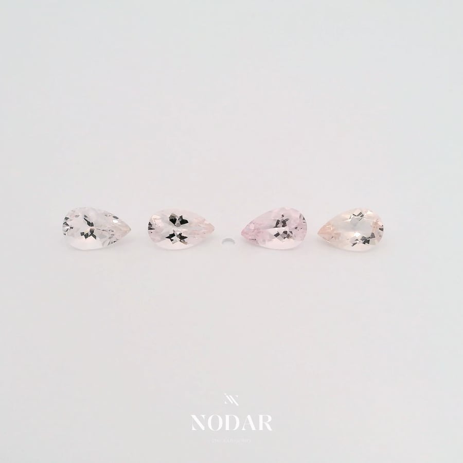 A collection of African Morganite, 2.945 carats