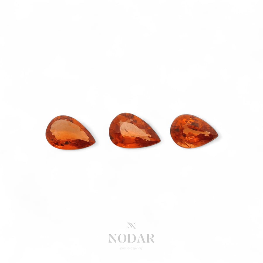 A set of sapphires, 2.264 carats