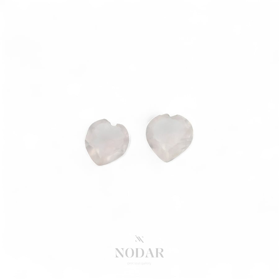 A pair of quartz, 1.191 carats
