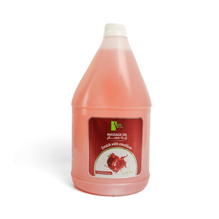 Spa System oil massage 1 gallon with pomegranate