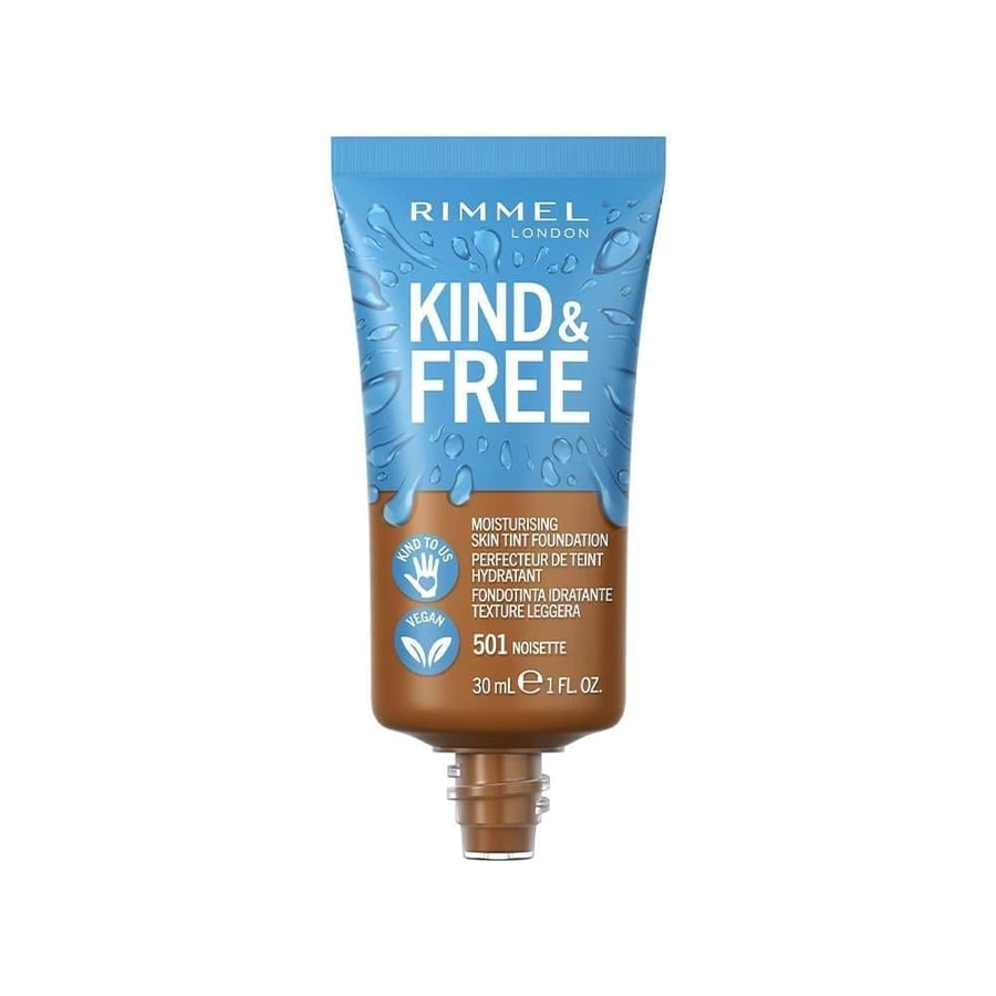 Rimmel London foundation care and free skin tint 501 nude - 30 ml
