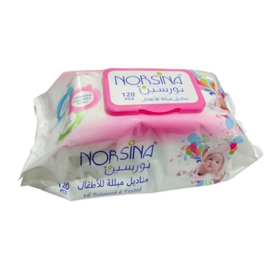 Nourseena children's tissues 120 tissues pink