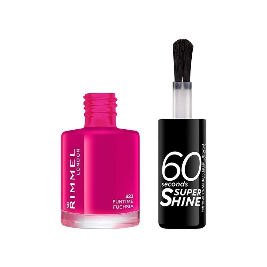 Revlon London nail polish 60 seconds super shine 323 Van Time Fuchsia - 8ml