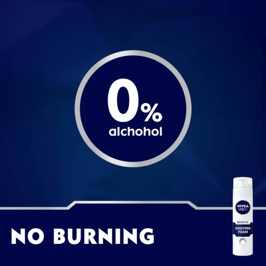 Nivea foam shaving 200 ml sensitive