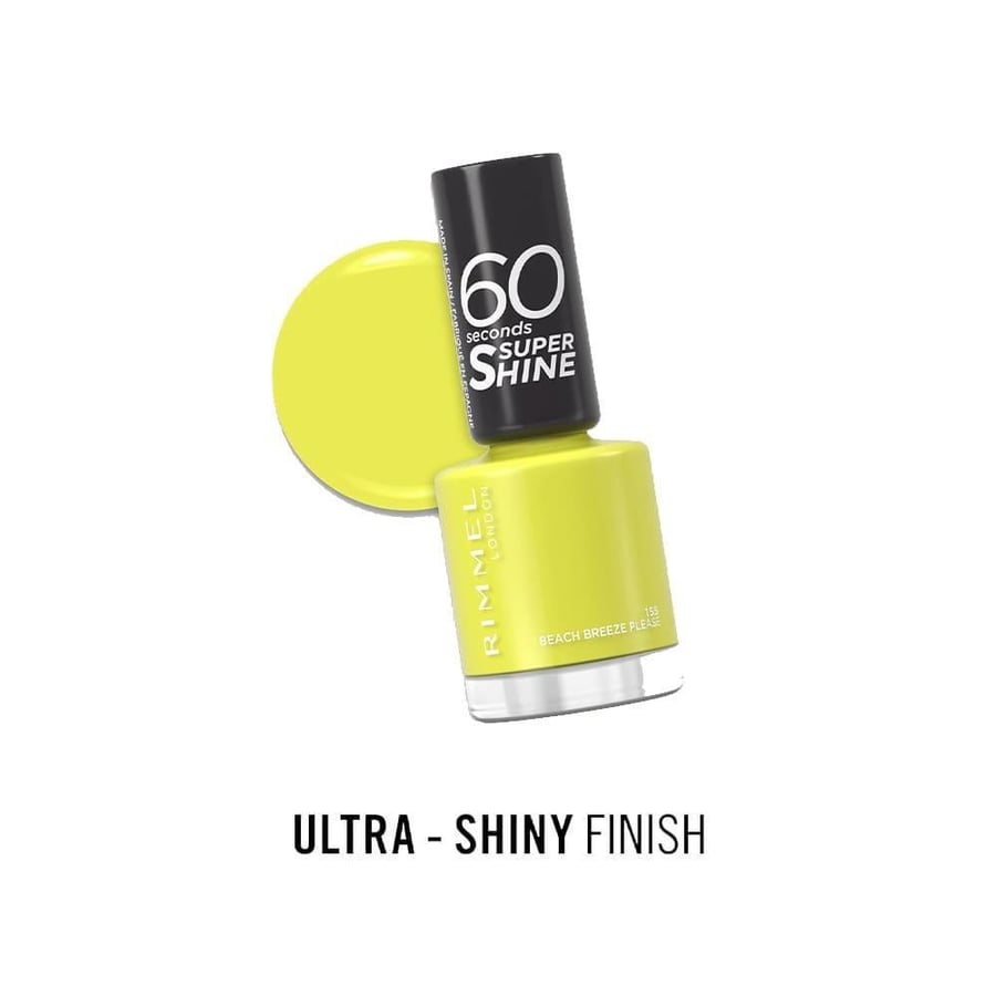 Remill London nail polish 60 seconds super shine 155 beach breeze please - 8ml