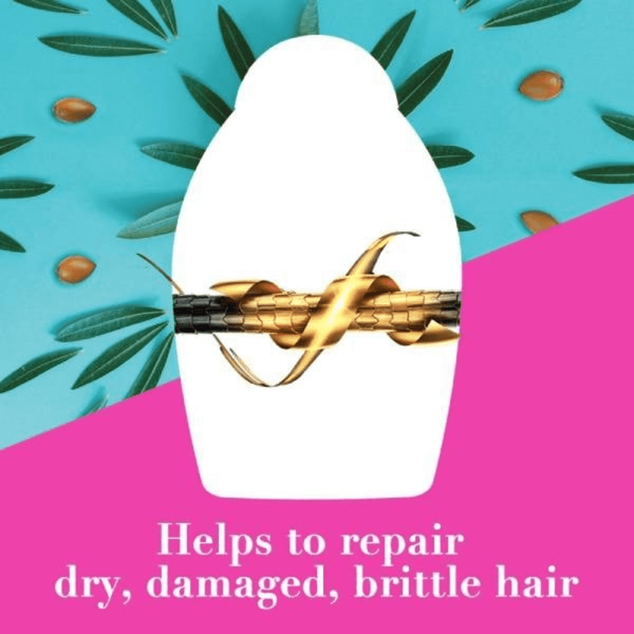 O G X Hair Balm 385 ml Extra Strength with Moroccan Argan Oil
