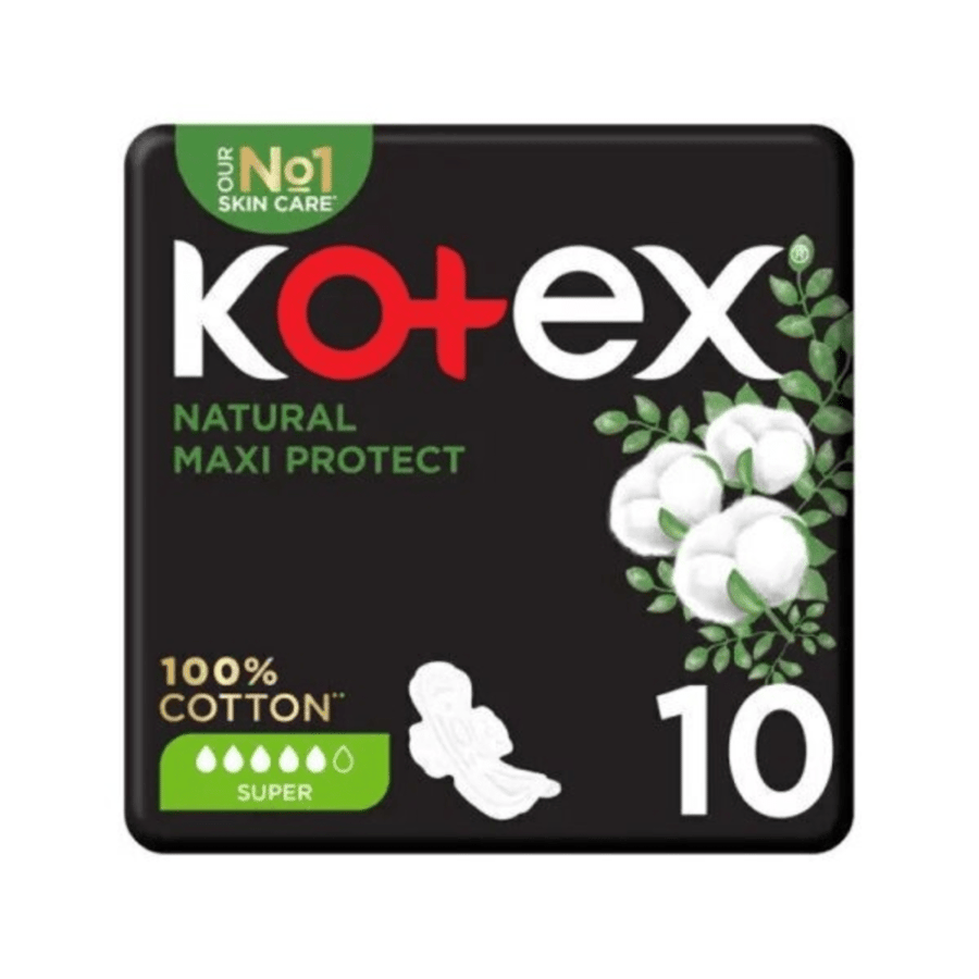 Cotex pads 10 pads cotton maxi protect super