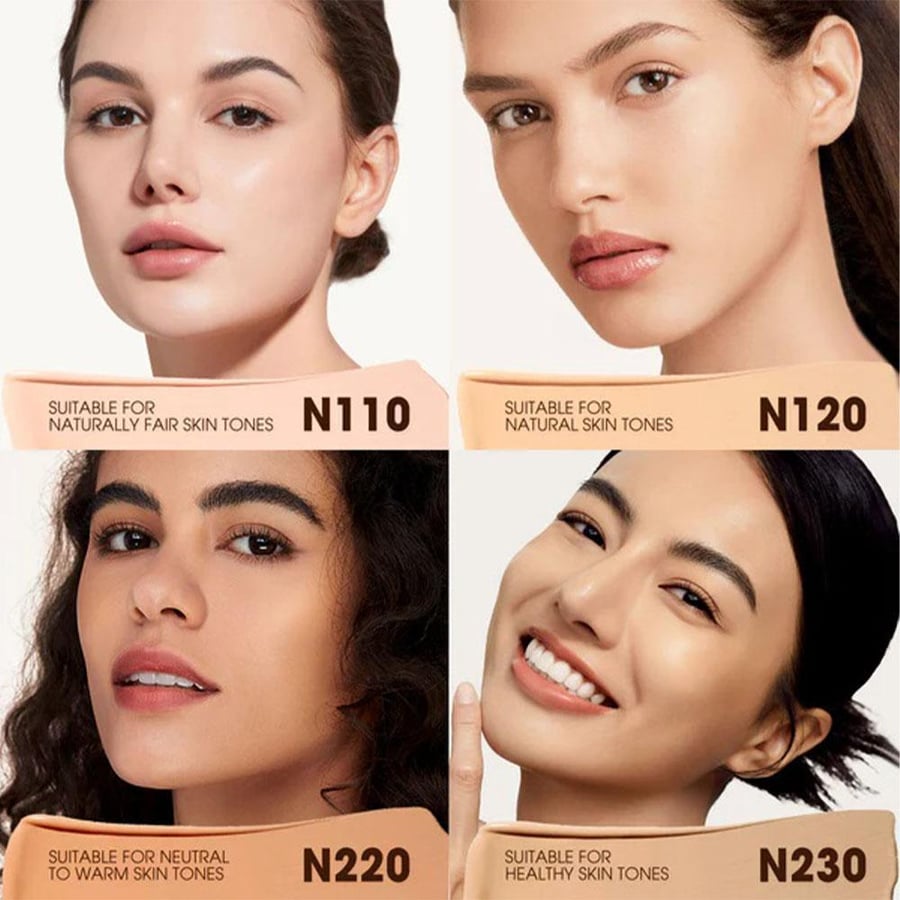O To O, non-matte, long-lasting foundation, 30 ml - N230