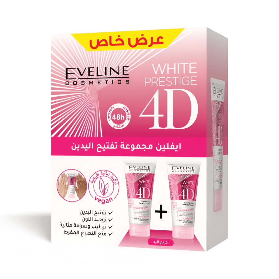 Evelyn hand care set White Prestige 2 × 100 ml