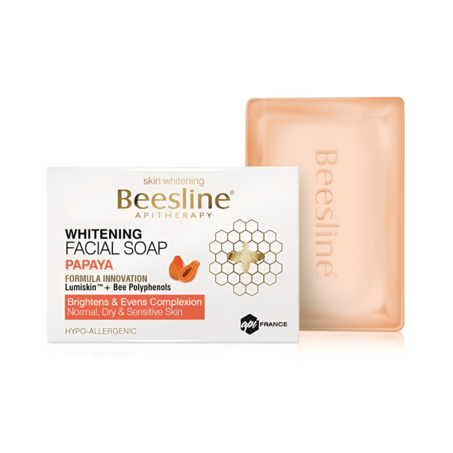 Bazelene soap bar 85 grams whitening for face with papaya