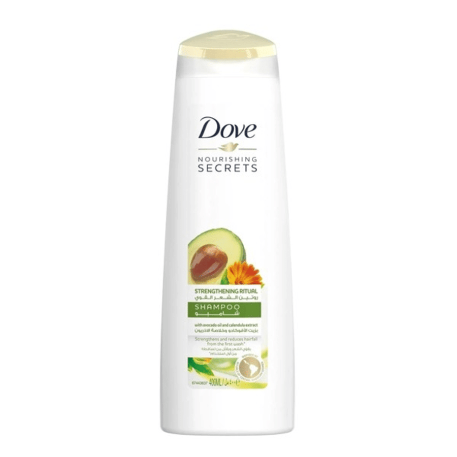 Dove hair shampoo 400 ml avocado oil and adryon extract