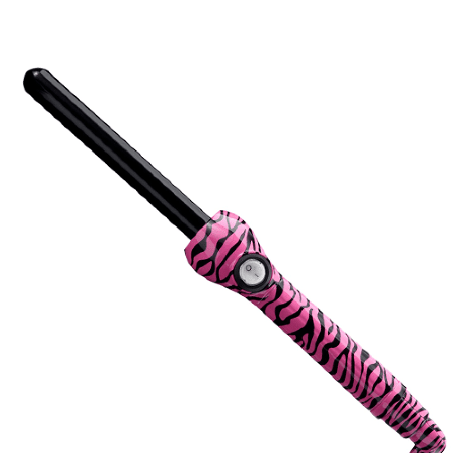 Hair curling iron - 13mm - black and fuchsia from Josi Eber