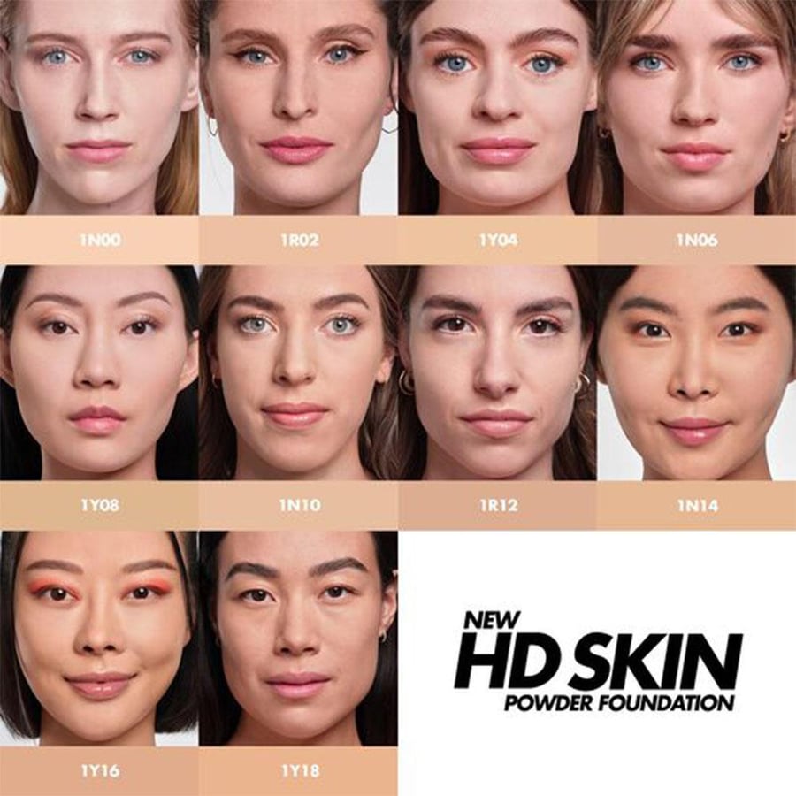 Makeup Forever HD Skin Matte Pressed Foundation Powder - 1Y18