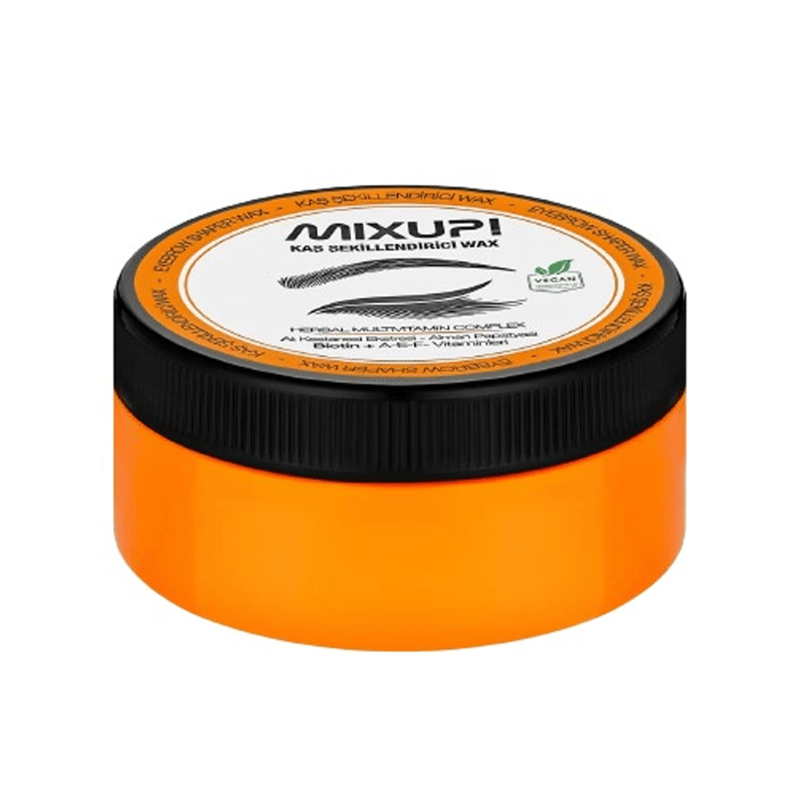 Wax and light wax for eyebrow styling