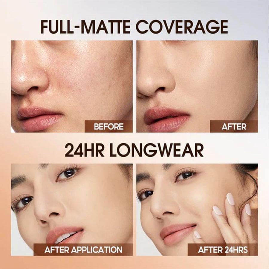 O To O, non-matte, long-lasting foundation, 30 ml - N230