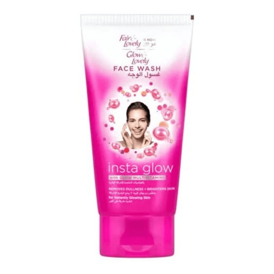 Glo and Lovely Face Wash 100 ml with Advanced Vitamins + Free Face Wash 45 ml