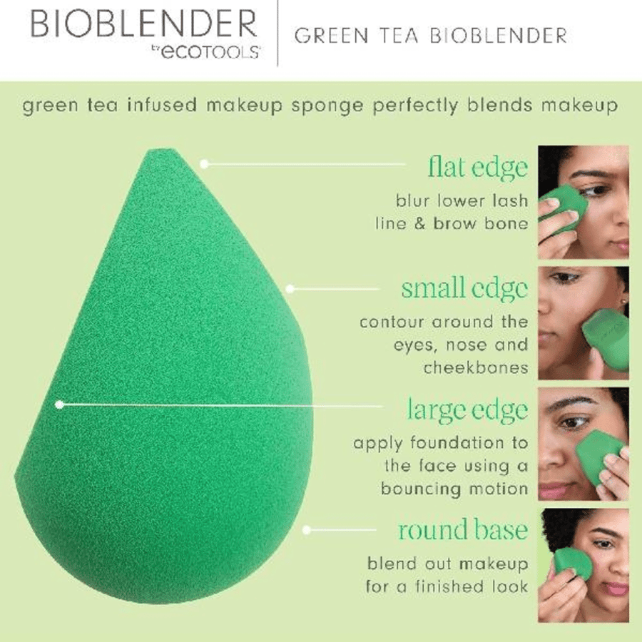 Eco Tools makeup sponge Bio Blender 2000 2000 green tea