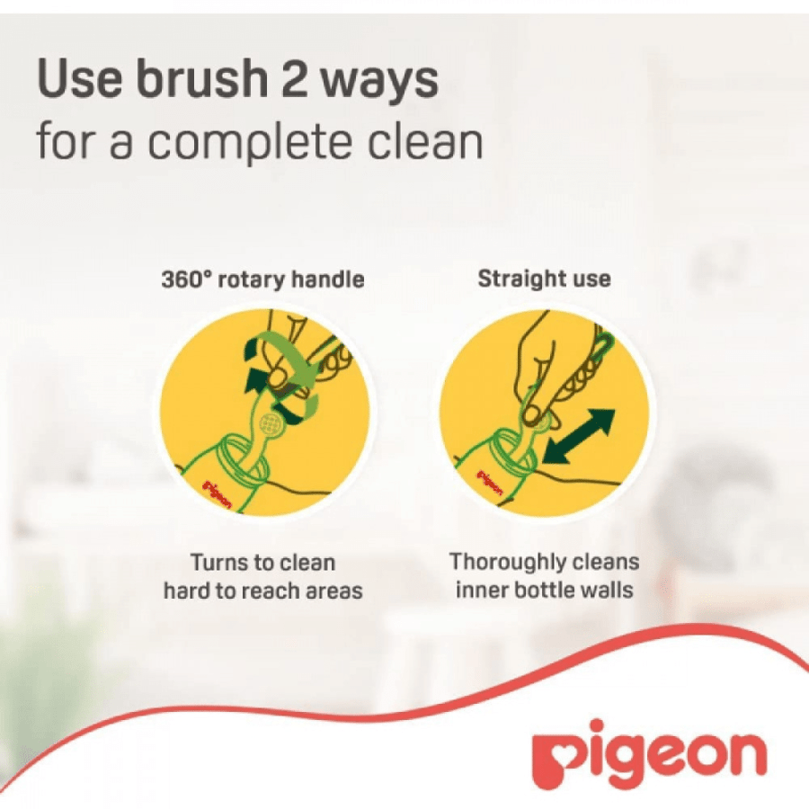 Pejoun brush for cleaning bottles and nipples E550