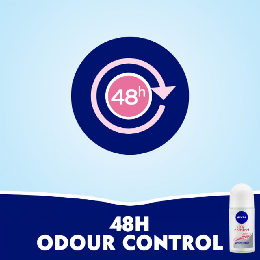 Nivea Women's Deodorant Roll-on 50 ml Dry Comfort