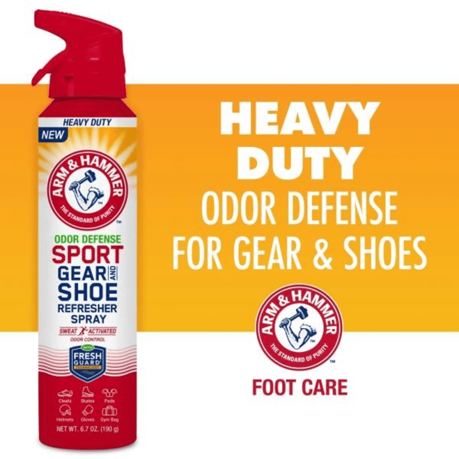 Arm and Hammer Shoe Spray 190 grams Sport for odor protection for all types of sports equipment and shoes