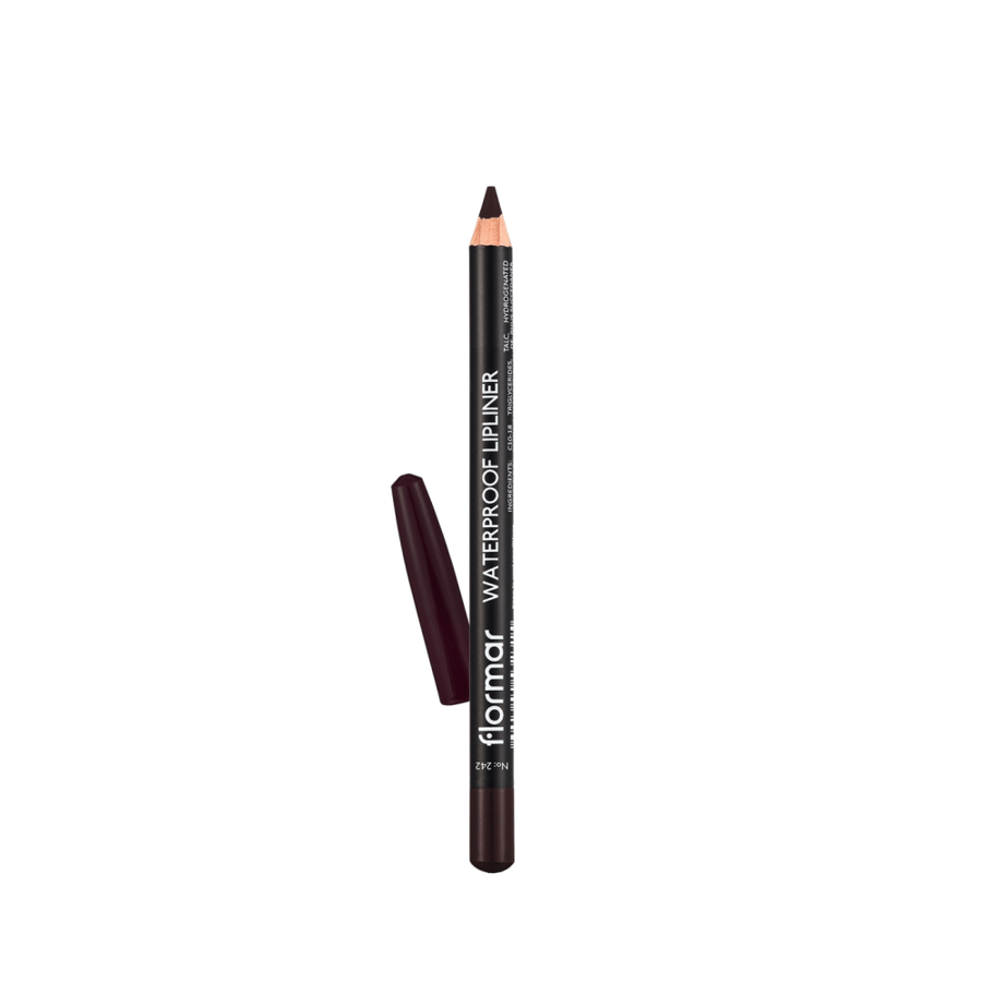 Flormar lip liner pencil 4 grams waterproof 242 Deep Bordeaux