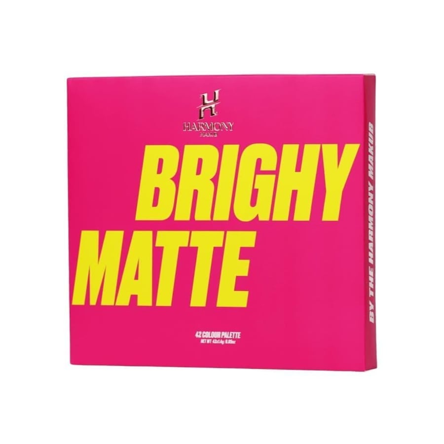 Harmoni Makeup Eyeshadow Collection 42 Colors, Bright Matte