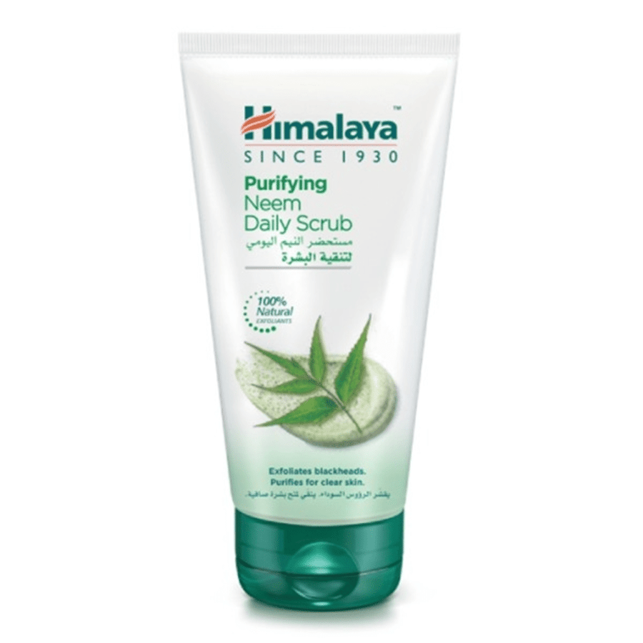 Himalaya facial scrub 150 ml with neem daily for skin purification