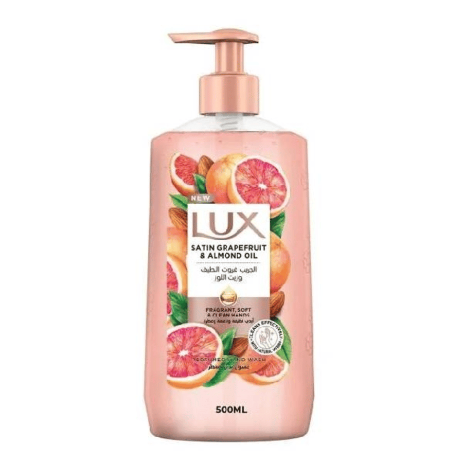 Lux hand wash 500 ml with refreshing grapefruit
