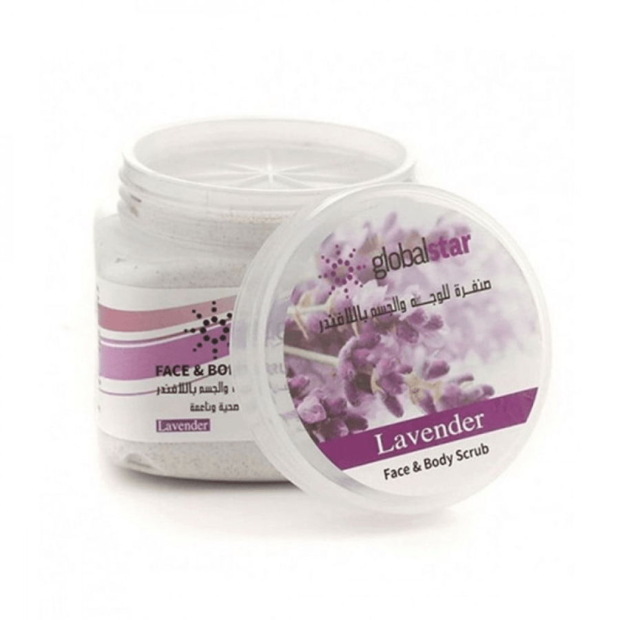Global Star face and body scrub 500 ml with lavender