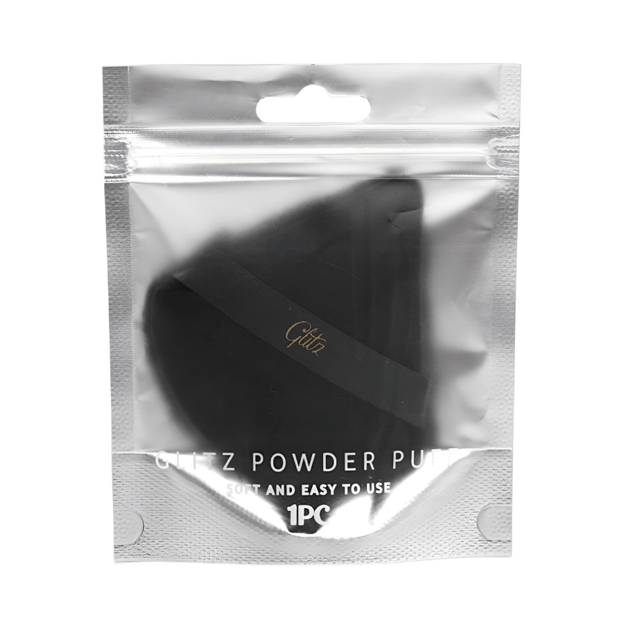 Gleitz makeup sponge 1 piece with puff powder
