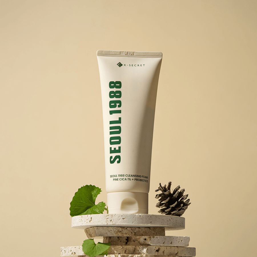 Foaming facial cleanser with pine and 1% Cica from KC Secret Seoul 1988