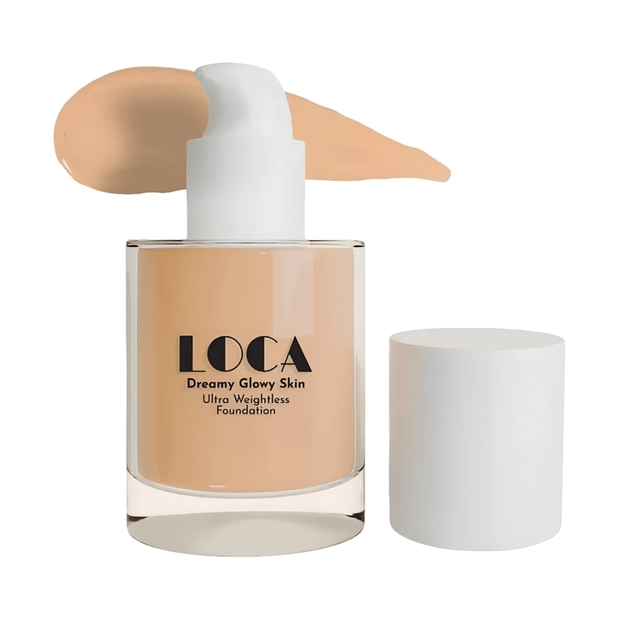 Luca cream foundation creamy alkaline skin ultra lightweight 02 Cappuccino Light medium warm