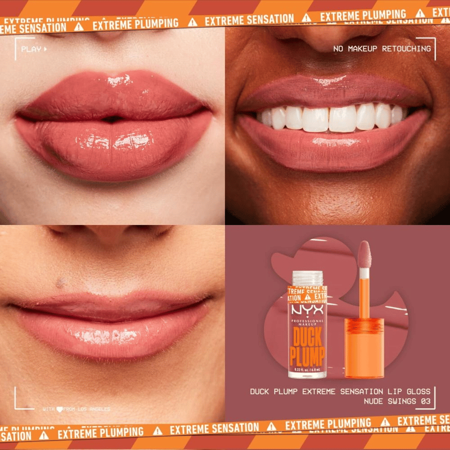 NYX lip gloss that is Bomb 03 Nude Songs