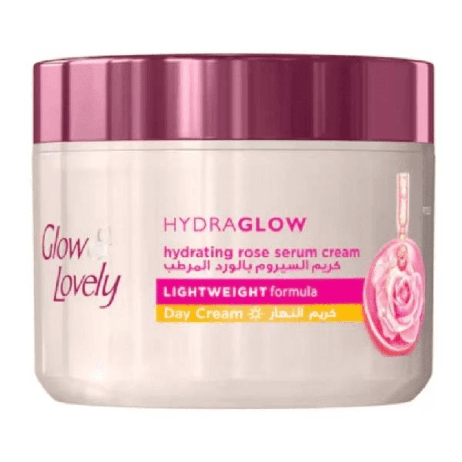 Glo and Lovely Cream Day 50 grams Hydra Glow Serum with Rose Moisturizing