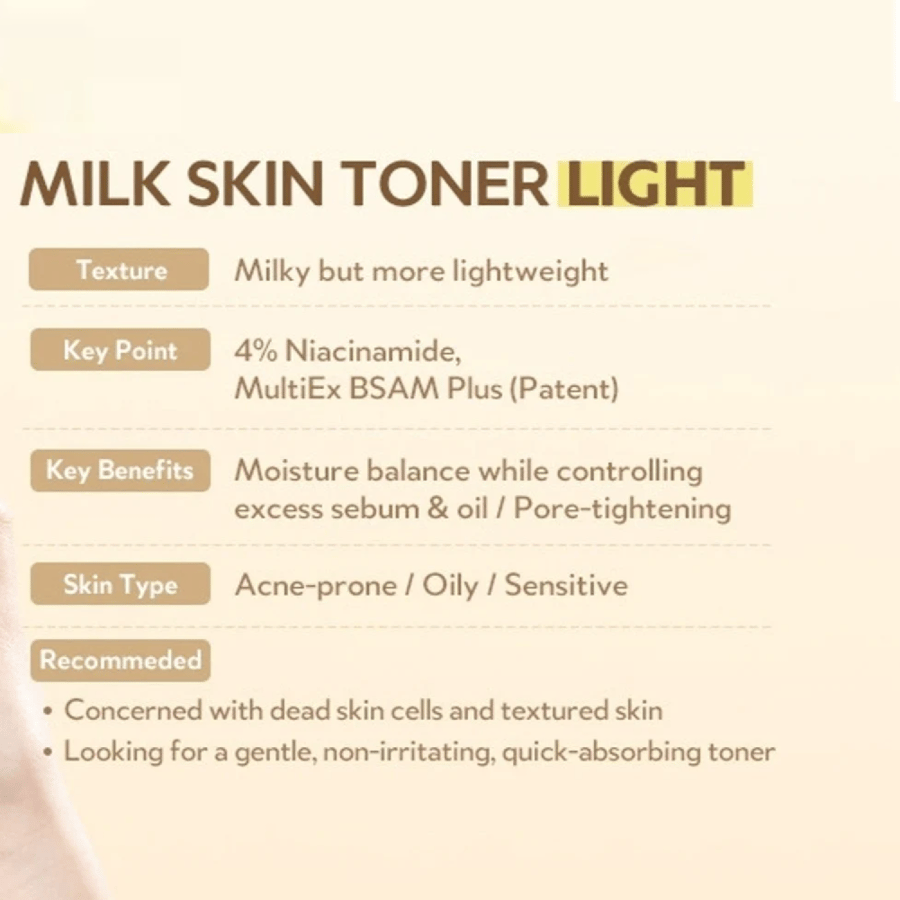 Mini toner for skin with milk light 20 ml - from Tertir