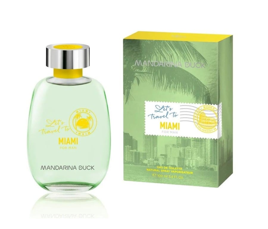 Mandarin Duck perfume for travel to Miami or Eau de Toilette 100ml