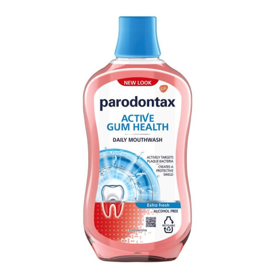 Parodontex mouthwash effective care for gum health 300 ml extra freshness