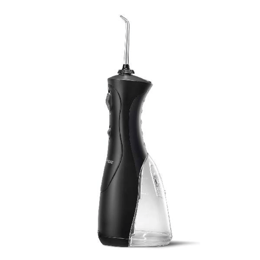 Waterpik device for cleaning between the teeth, Cordless Plus, black