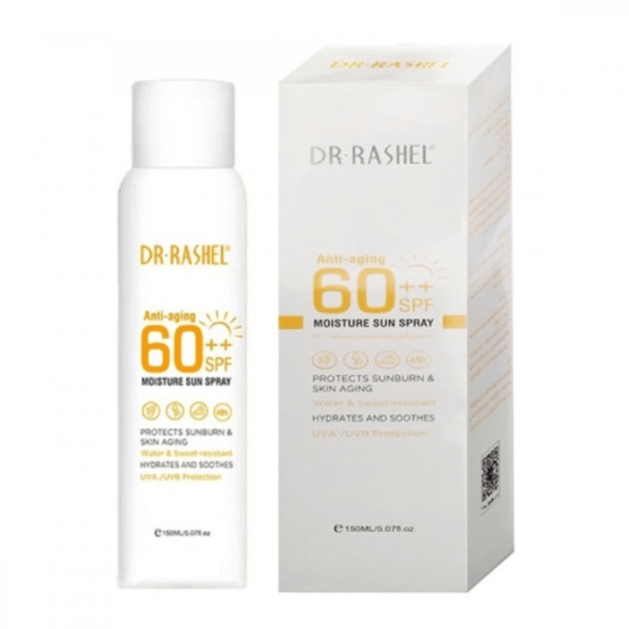 Dr. Rachel sun protection spray 150 ml anti-aging sun protection factor 60++, moisture